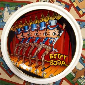 Vintage, It’s Show Time, Limited Edition Betty Boop plate, from the Danbury Mint